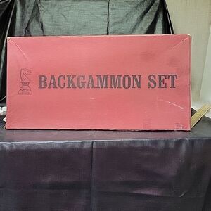Drueke vintage Backgammon Set  